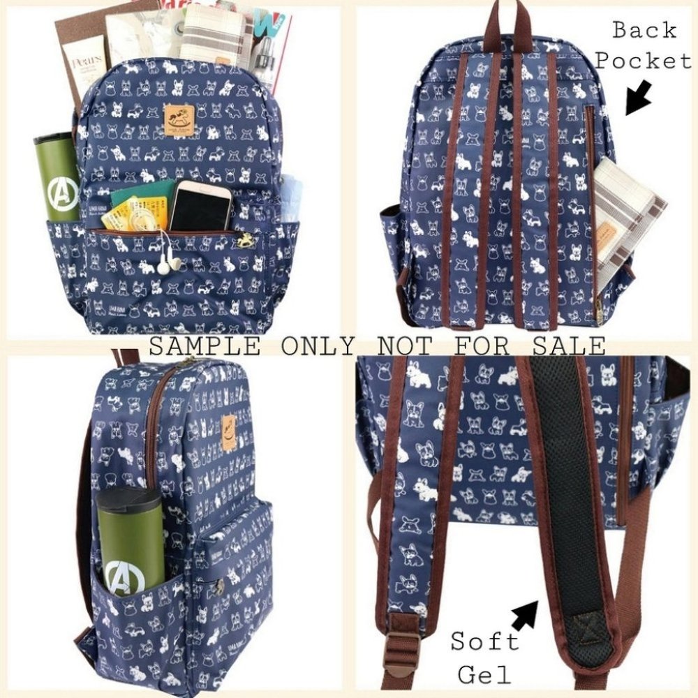 Waterproof Cat Large Backpack for School Travel - Picture 3 of 8